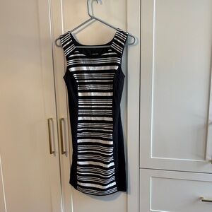 Express striped sleeveless dress